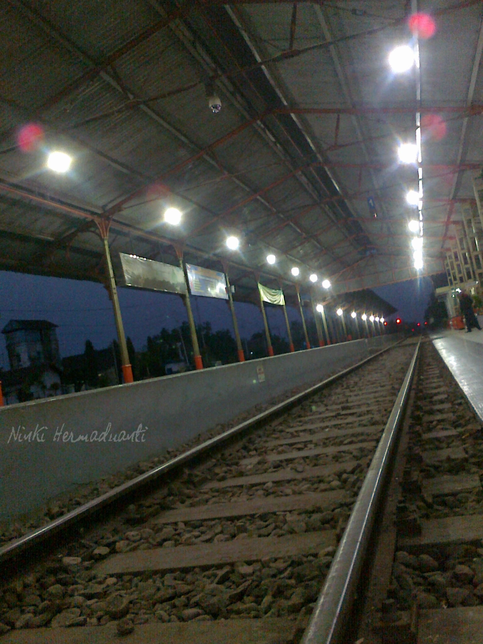 Stasiun Jombang Kala Pagi